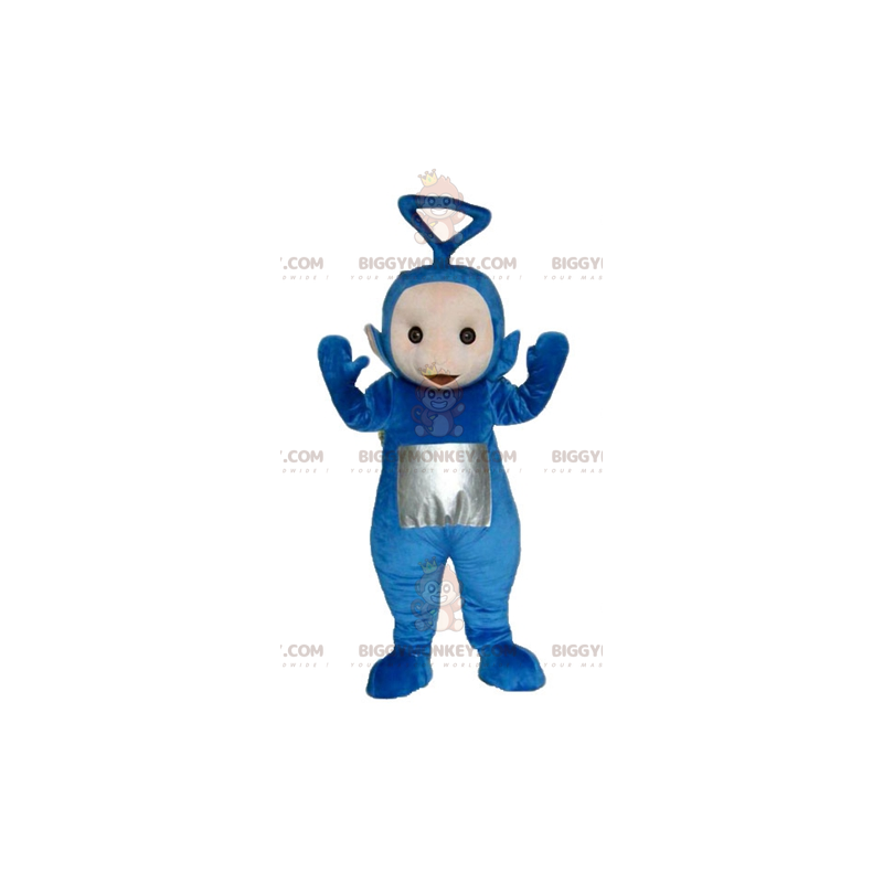 Costume de mascotte BIGGYMONKEY™ de Tinky Winky le Télétubbies