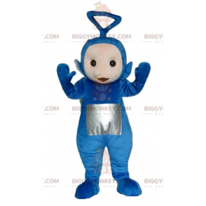 Costume de mascotte BIGGYMONKEY™ de Tinky Winky le Télétubbies