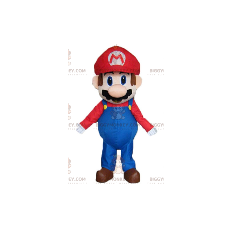 Costume de mascotte BIGGYMONKEY™ de Mario personnage de jeu