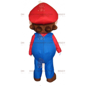 Costume de mascotte BIGGYMONKEY™ de Mario personnage de jeu