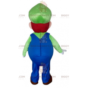 Kostium maskotki BIGGYMONKEY™ znanej postaci z gry wideo Luigi