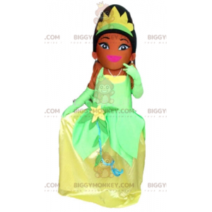 Kostým s maskotem princezny Tiany BIGGYMONKEY™ z filmu