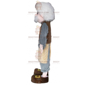 Costume de mascotte BIGGYMONKEY™ de Geppetto personnage de