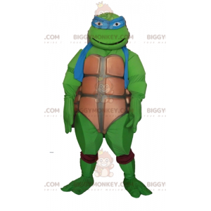 Leonardos berømte Blue Turtle Mascot Costume BIGGYMONKEY™ fra