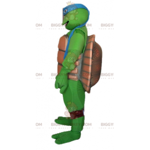 Leonardo's Famous Blue Turtle Mascot Costume BIGGYMONKEY™ from