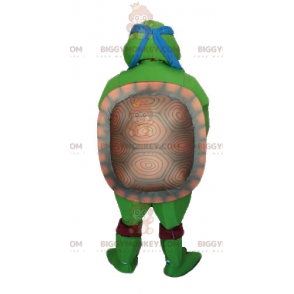 Kostium maskotki słynnego niebieskiego żółwia Leonarda