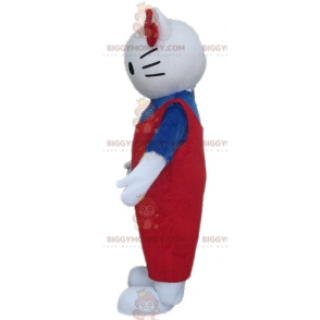 Costume de mascotte BIGGYMONKEY™ d'Hello Kitty chat de dessin