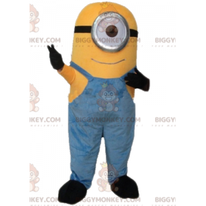 Gelber Zeichentrickfigur Minion BIGGYMONKEY™ Maskottchenkostüm