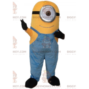 Kostým maskota kreslená žlutá postava Minion BIGGYMONKEY™ –