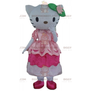 BIGGYMONKEY™ Maskottchenkostüm der berühmten Hello Kitty Katze