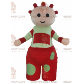 Rotes und grünes riesiges Baby Doll BIGGYMONKEY™ Maskottchen