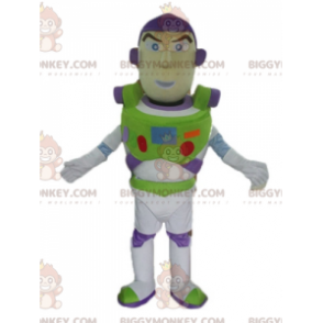 BIGGYMONKEY™ mascot costume of Buzz Lightyear famous character