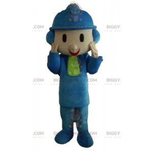 Disfraz de mascota BIGGYMONKEY™ para niños vestido con atuendo