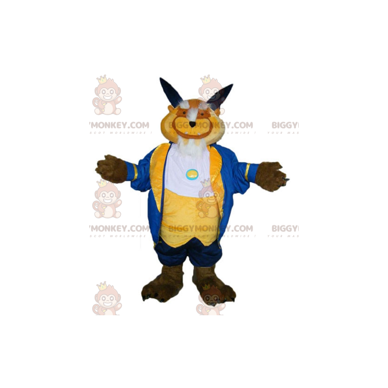 BIGGYMONKEY™ mascot costume of the famous character from Beauty