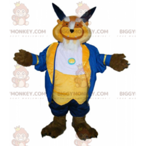 BIGGYMONKEY™ costume mascotte del famoso personaggio de La