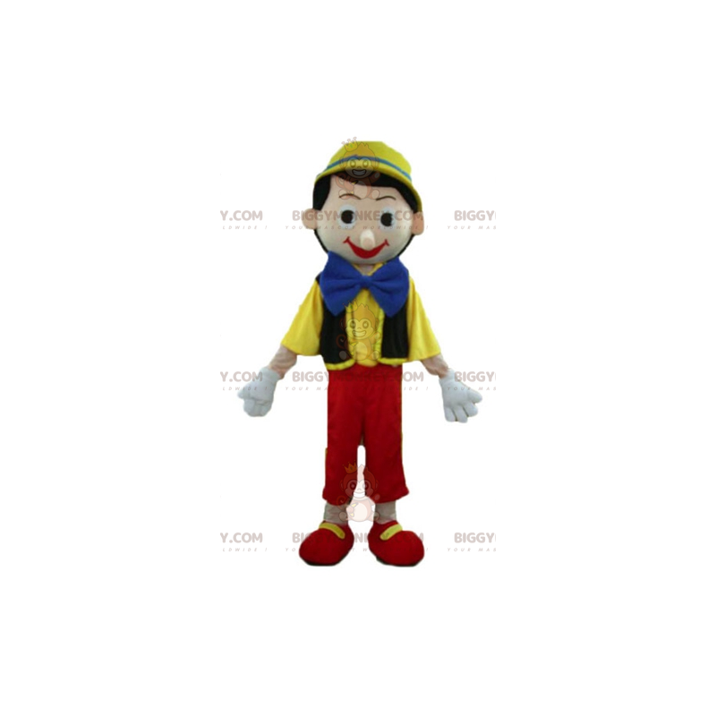 Costume de mascotte BIGGYMONKEY™ de Pinocchio personnage de