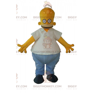 Costume de mascotte BIGGYMONKEY™ de Homer Simpson personnage de