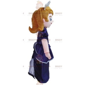 Costume de mascotte BIGGYMONKEY™ de reine de princesse de