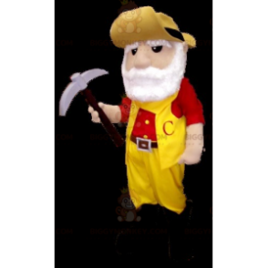 Miner Bearded Gold Digger BIGGYMONKEY™ Mascot Costume -