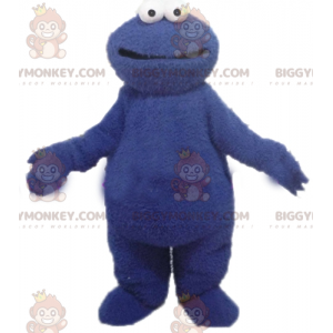 Sesamgade Grover blå monster BIGGYMONKEY™ maskotkostume -