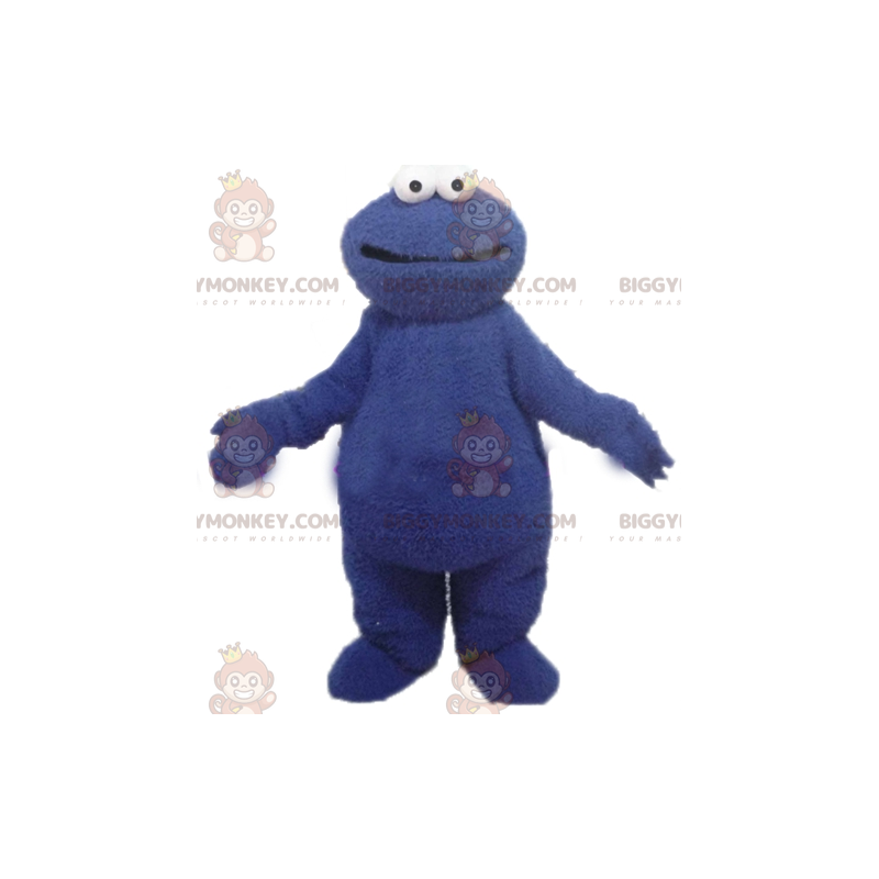 Fato de mascote BIGGYMONKEY™ do monstro azul Grover da Vila