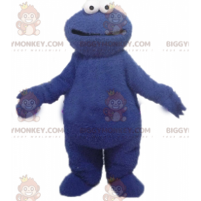 Costume de mascotte BIGGYMONKEY™ de monstre bleu de Grover de