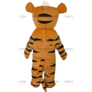 Costume da mascotte Tigro bianco e nero tigre BIGGYMONKEY™ -