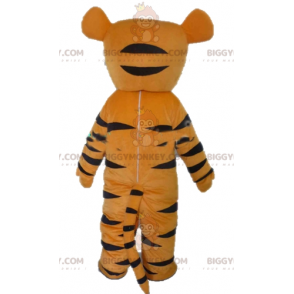 Tiger BIGGYMONKEY™ Maskottchen-Kostüm in Orange, Weiß und