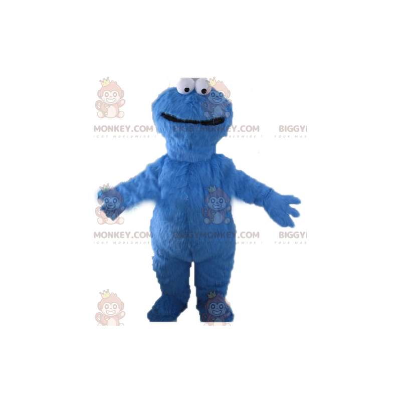 Costume della mascotte del famoso mostro blu di Sesame Street