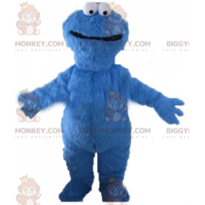 Costume della mascotte del famoso mostro blu di Sesame Street