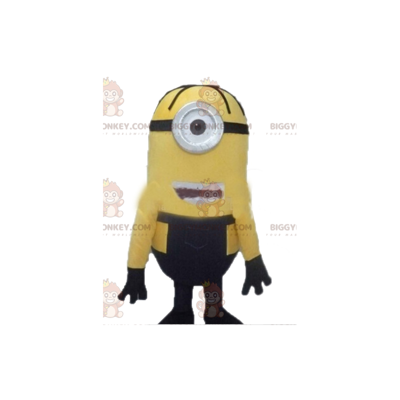 Minion Famous Cartoon Gul Character BIGGYMONKEY™ maskotkostume