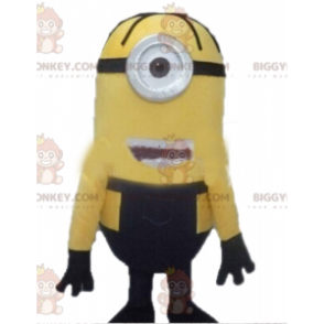 Minion Famous Cartoon Gul Character BIGGYMONKEY™ maskotkostume