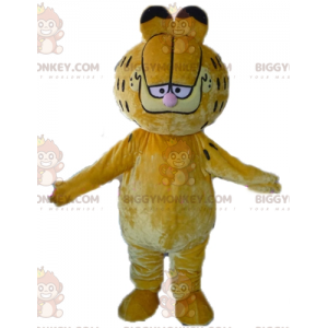 Kostým maskota Garfielda slavného kresleného oranžového
