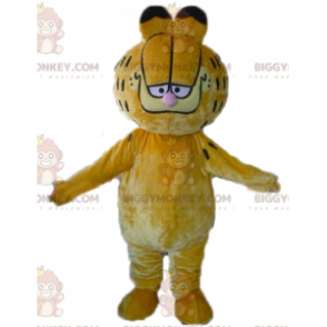 Garfield famous cartoon orange cat BIGGYMONKEY™ mascot costume