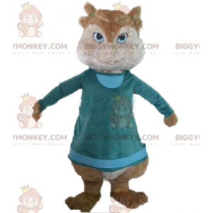 Disfraz de mascota de Alvin y las Ardillas Brown Squirrel
