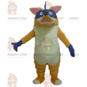 BIGGYMONKEY™ maskotkostume af Swiper, den berømte ræv fra Dora