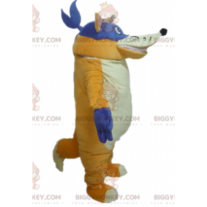 BIGGYMONKEY™ Maskottchenkostüm von Swiper, dem berühmten Fuchs