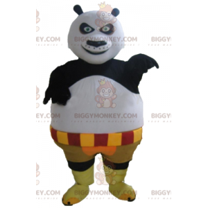 Costume de mascotte BIGGYMONKEY™ de Po le panda du dessin animé