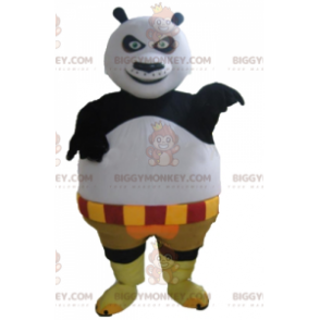 BIGGYMONKEY™ mascot costume of Po the famous panda from the