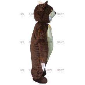 Fierce Grizzly Bear Big Claws BIGGYMONKEY™ mascottekostuum -