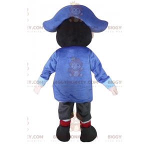 Costume de mascotte BIGGYMONKEY™ de marin de capitaine de