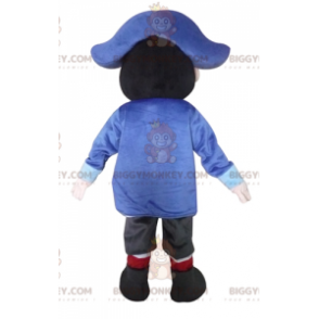 Very Smiling Pirate Captain Sailor BIGGYMONKEY™ Mascot Costume