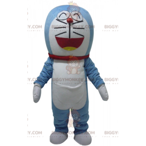 Kostým maskota Doraemon slavné manga modré kočky BIGGYMONKEY™ –