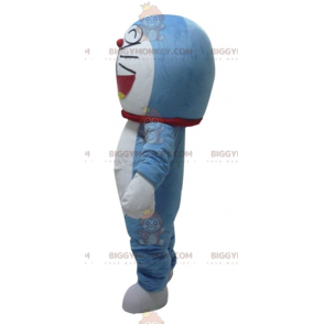 Costume de mascotte BIGGYMONKEY™ de Doraemon chat bleu de manga