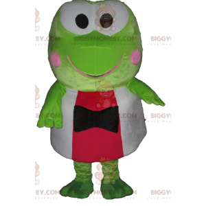 BIGGYMONKEY™ Costume mascotte rana verde molto divertente in