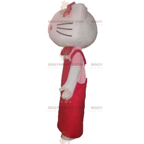Kostium maskotka słynnego japońskiego kota animowanego Hello