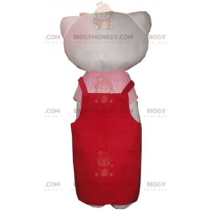 Costume de mascotte BIGGYMONKEY™ d'Hello Kitty chat de dessin