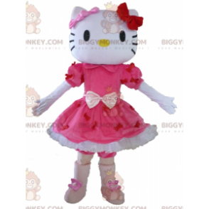 Kostým maskota Hello Kitty slavné japonské kreslené kočky