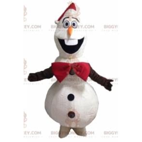 BIGGYMONKEY™ Olaf Famous Snowman Mascot Kostuum van Frozen -