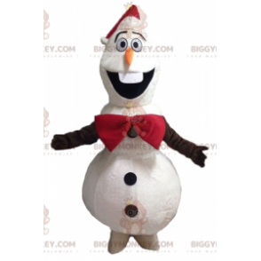 Στολή BIGGYMONKEY™ Olaf Famous Snowman Mascot από την Frozen -